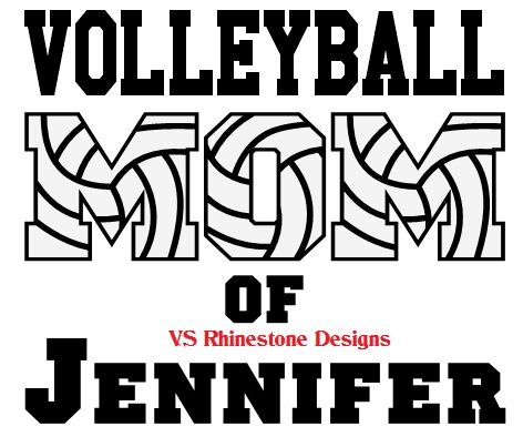 Volleyball Mom OF Create your Own Name